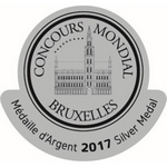 Concours Mondial Bruxells 2017 SILVER