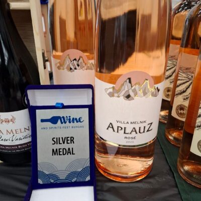 Aplauz Roze 2025 Wine Spirits Fest Burgas Villa Melnik
