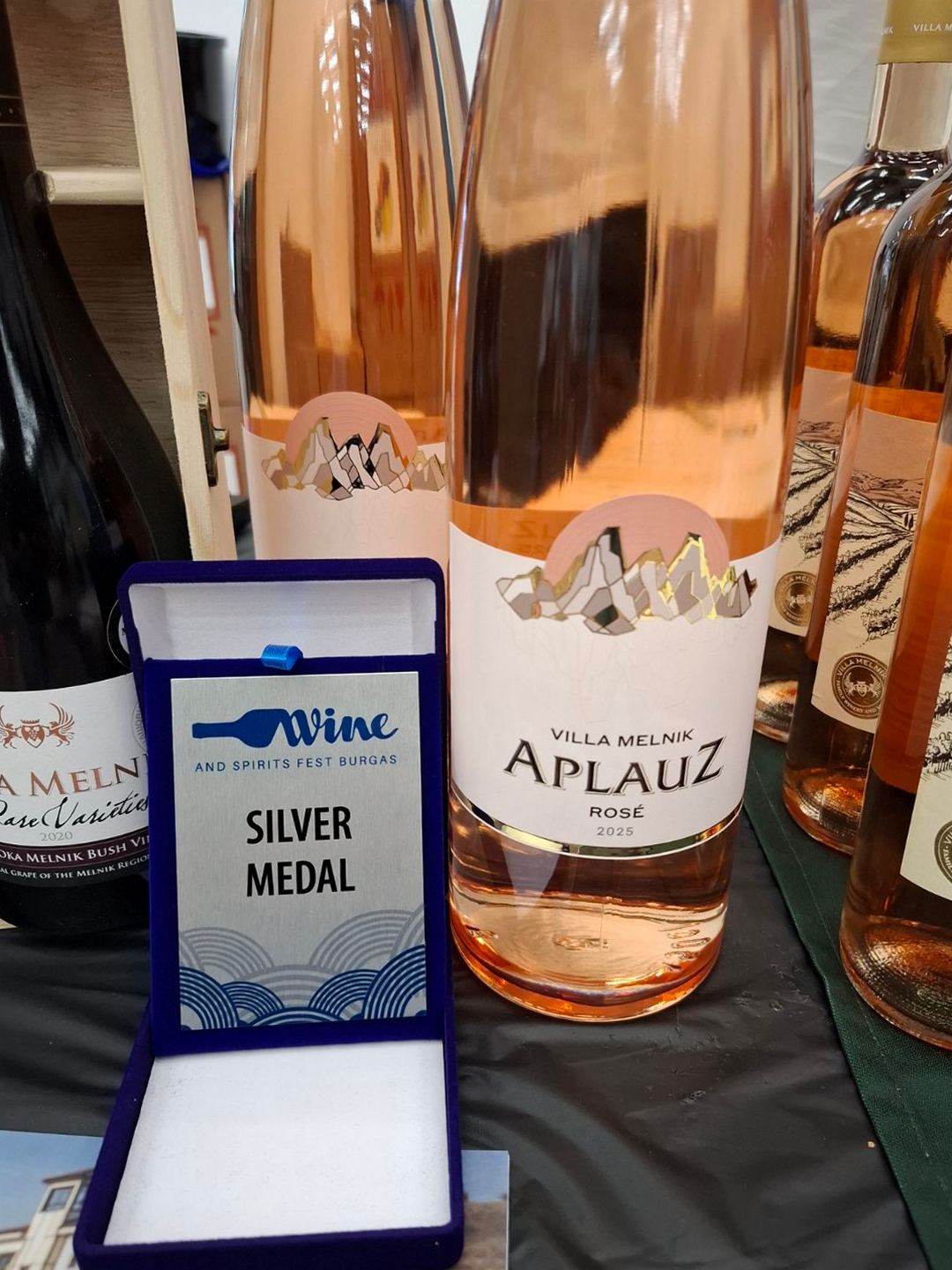 Aplauz Roze 2025 Wine Spirits Fest Burgas Villa Melnik